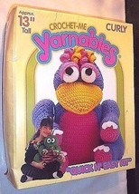 Kid Crochet Craft NEW Yarnables CURLY Bird SEALED Kit 13&quot; 2607 Spinrite ... - £20.53 GBP