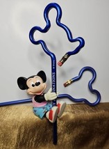 Vintage Walt Disney Mickey Mouse Pencil Hugger with 2 Figural Mickey Pen... - $24.74