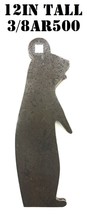 12&quot; Steel Shooting Targets - 3/8&quot; AR500 Prairie Dog Animal Silhouette Ha... - $35.63
