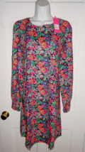 NWT LILLY PULITZER MULTI FEELING FINTASTIC DIANN LONG SLEEVE DRESS XL - $1,425.37 MXN