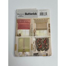 Butterick Sewing Pattern B4311 Window Shades Curtains - $5.94