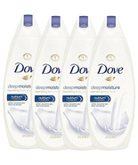 4-New Dove Body Wash Deep Moisture For Dry Skin Hydration Profunde- 22 o... - $54.99 CAD