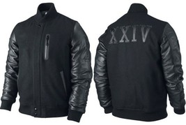 KOBE Destroyer XXIV Jacket &quot;Battle&quot; - Leather Sleeves - Money Back Guarantee - £67.92 GBP