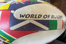 Vintage Mondo Di Rugby Ufficiale Misura 3 Sfera - £11.38 GBP