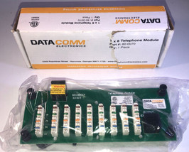 DATACOMM 1x8 Telephone Module-#80-0070-RJ45 Hub Output Expansion Board R... - $29.58
