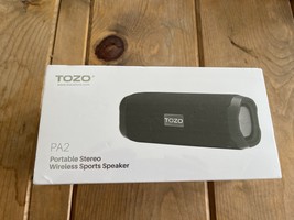TOZO Wireless Bluetooth Speaker w/ Dual Drivers &amp; Dual Bass Diaphragm Wa... - $39.60