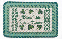 Earth Rugs PP-116 Bless This Irish House Oblong Patch 20&quot; x 30&quot; - £39.56 GBP