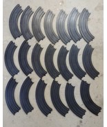 Tyco Slot Car Race Track, Set of 20 pieces, HO 9&quot; Radius Curve Lot part ... - $527.58 MXN