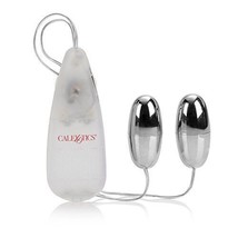 Pocket Exotics Double Silver Bullets Multispeed 2.1 Inch Silver - $212.30 MXN