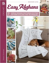 Leisure Arts LEA Easy Afghans Crochet Bk, None - £15.73 GBP