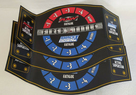 WWE DVD Board Game 2005 Smack Down Raw 3 Replacement Score Belts Only - £7.69 GBP