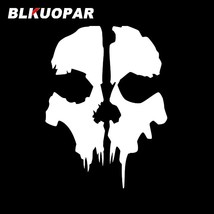 BLKUOPAR Call of Duty Ghost Head  e Car Sticker Waterproof screen Die Cut Window - £35.46 GBP