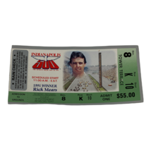1992 Indianapolis 500 76th Used Race Ticket Stubs Credential IndyCar Bri... - £19.46 GBP