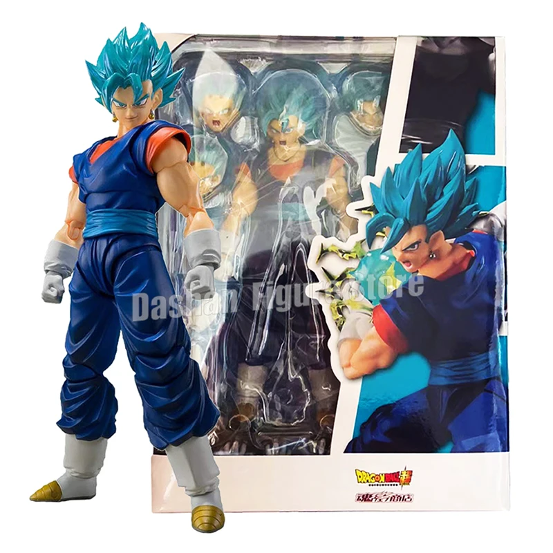 Shf Dragon Ball Z Figures Super Saiyan God Vegetto Action Figure Model - £27.20 GBP+