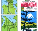 S &amp; H Green Stamps Western Slope Washington Tour No. 2 Brochure  and Map - $13.86