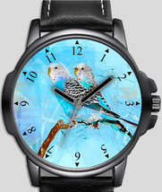 Australian Parrots Art Style Unisex Wrist Watch Unique Rare Gift - £42.66 GBP