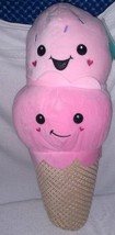 Hugme Plush Ice Cream Cone 20&quot; Plush Nwt - £11.82 GBP