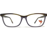 Maui Jim Eyeglasses Frames MJO21110-56A Clear Purple Brown Horn 52-15-135 - $46.53