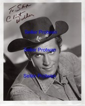 Clint Walker Autographed Signed 8x10 Photo from Cheyenne Warner Brothers... - £65.97 GBP