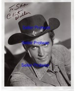 Clint Walker Autographed Signed 8x10 Photo from Cheyenne Warner Brothers... - £66.16 GBP