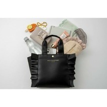 JILL by JILLSTUART Smooth frilled tote bag BLACK 7 seven limited 2022 - £46.89 GBP