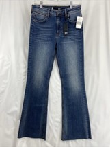 Kut From The Kloth Stella Flare High Rise Jeans size 4 Raw Hem - $52.24