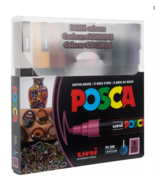 Dark Uni Posca Paint Markers - 8 Piece Set - €38,69 EUR