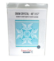 Snow Crystal Laser Cut Quilt Kit 48 In x 57 In - $60.26