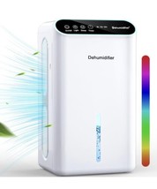 Dehumidifier 86oz Water Tank 800 sq.ft for Home with 7 Color LED NEW OPE... - $24.74