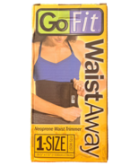 Go Fit GoFit Waist Away Neopren Waist Wrap Trimmer Brand New Free Shipping - $25.69