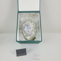 Joan Rivers Classics Bling Bows Winter Palace Large Egg Ornament Christmas - $56.09