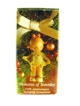 MEMORIES OF YESTERDAY MOMMY I TEARED IT FIFTH ANNIVERSARY ORNAMENT 1992 ... - £11.80 GBP