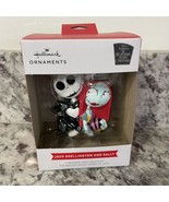 Hallmark Ornaments Jack Skellington Sally Nightmare Before Christmas NEW - $19.40