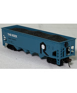 HO SCALE THE ROCK 4 BAY OPEN HOPPER ROCK 133274, EXCELLENT CONDITION  5-... - €6,76 EUR
