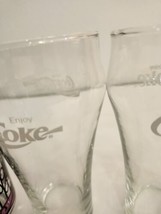 Coca Cola Glasses, Mac&#39;s Resturant Coca Cola Glass And A 1994 Cole Coffe... - $22.00