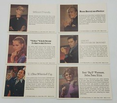 Vintage 1970 Parker Brothers Masterpiece Replacement Piece Part Character Cards - £11.19 GBP