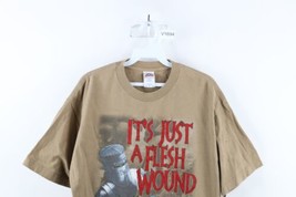Vtg Y2K 2005 Monty Python Mens Large Distressed It&#39;s Just A Flesh Wound T-Shirt - £27.50 GBP