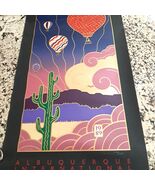 Albuquerque International Balloon Festival Poster print Rick Hughes 1989... - $2,321.60 MXN