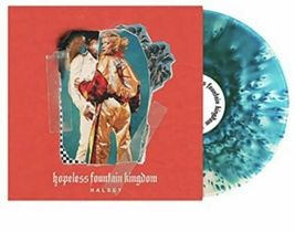 Halsey Hopeless Fountain Kingdom LP ~ Ltd Ed Clear w/Teal Splatter ~ New... - £39.22 GBP