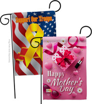 Beautiful Mother Day - Impressions Decorative Support Our Troops Garden Flags Pa - £24.83 GBP