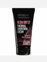 LOreal Paris Hair Care Hairstyle Blow Dry It Thermal Smoother Cream, 5.1 Oz - £26.36 GBP