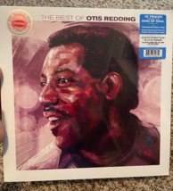 The Best of Otis Redding Translucent Blue Mono Vinyl Record - $99.98