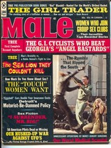 Male 2/1971-Atlas-UFO&#39;s--Gil Cohen-Samson Pollen-pulp thrills-cheesecake-VG - $54.32