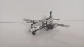 Matchbox 2002 Hero City Transport Plane Silver  Loose Diecast - $5.69