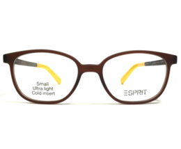 Esprit Kids Eyeglasses Frames ET33435 COLOR-535 Matte Brown Yellow 43-14... - £36.55 GBP