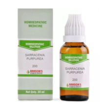 Pack of 2 - Bakson Sarracenia Purpurea 200 CH (30ml) Homeopathic - £17.72 GBP