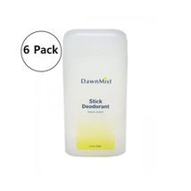 DawnMist Deodorant Solid 1.6 oz. Fresh Scent Alcohol Free Fights odor, 6... - $20.37
