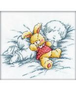 RTO Baby with Rabbit Counted Cross Stitch Kit, 8 by 7-1/8-Inch - $20.39