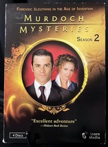 Murdoch Mysteries: Season 2  Widescreen, NTSC, Color, 4 Disc Box set Very Good - $10.27