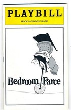 Bedroom Farce Playbill Polly Adams Joan Hickson Michael Gough Delia Lind... - £13.74 GBP